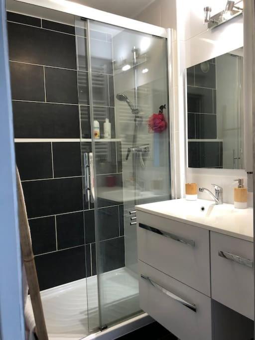 Appartement En Duplex Avec Parking Et Jardinet 博格斯 外观 照片